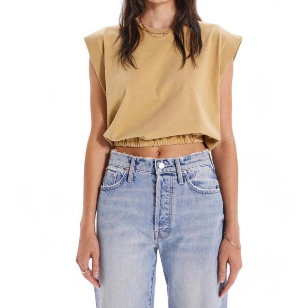 MOTHER the swiper crop top size small excellent condition